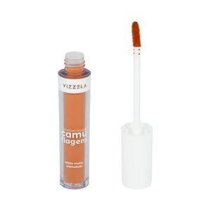 Corretivo Líquido Vizzela Camuflagem Laranja