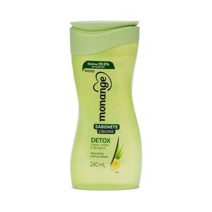 Sabonete Líquido Monange Detox 240ml