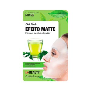 Máscara Facial Hidratante Chá Verde Kiss New York 10g