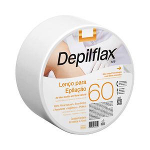 Lenço Depilflax de Falso Tecido para Depilação Rolo 60m