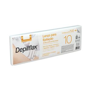 Lenço Depilflax de Falso Tecido para Depilação 10 Unidades