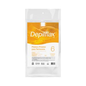 Plástico Protetor Depilflax Termocera 6 Unidades