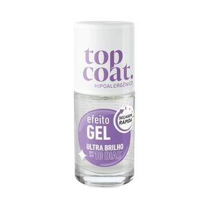 Esmalte Blant Coretrat Top Coat Hipoalergênico Efeito Gel