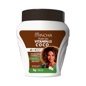 Creme Inoar Poder das Vitaminas Coco 1kg