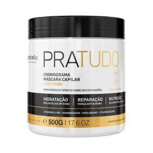 Máscara Capilar Borabella Pratudo Cronograma Unic Pass 500g