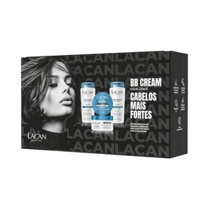 Kit Lacan Shampoo + Condicionador + Máscara Bb Cream 300ml