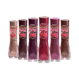 Kit Esmalte Dailus Choco Cherry 6 Cores