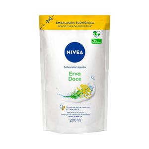 NIVEA Sabonete Líquido Erva Doce Refil 200ml