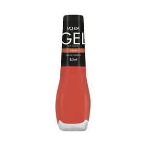 Esmalte Mohda Efeito Gel Coral