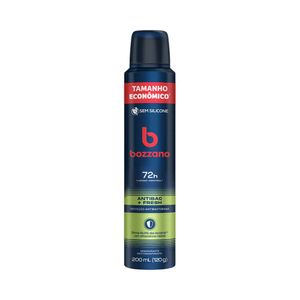Desodorante Aerosol Bozzano Antibac Fresh 200ml
