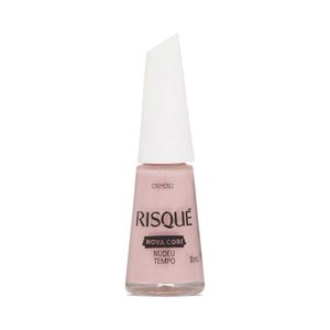 Esmalte Risqué Cremoso Nova Cor Nudeu Tempo