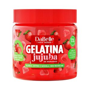 Gelatina Capilar Dabelle Jujuba de Morango 500g
