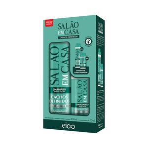 Kit Eico Salão em Casa Cachos Definidos 1,25L