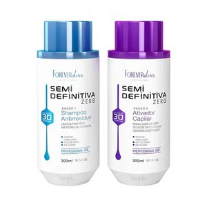 Kit Forever Liss Progressiva Semi Definitiva 300ml
