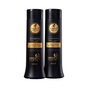 Kit Haskell Shampoo + Condicionador Cavalo Forte 300ml