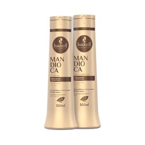 Kit Haskell Mandioca Shampoo + Condicionador 500ml