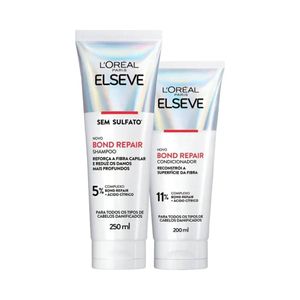 Kit Elseve Shampoo 250ml + Condicionador 200ml Bond Repair