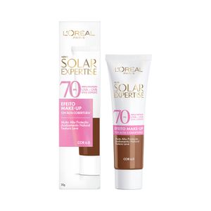 Protetor Facial L'Oréal Solar Expertise FPS 70 Efeito Makeup Cor 6.0 30g