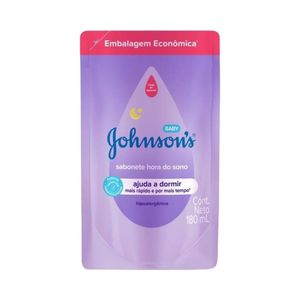 Sabonete Líquido Johnson & Johnson Baby Refil Hora do Sono 180ml