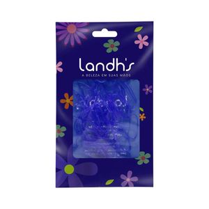 Elástico de Silicone Landh's Transparente 50 Unidades