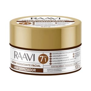 Hidratante Raavi Facial Uniformizador 100g