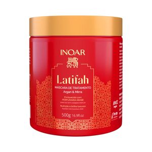 Máscara Capilar Inoar Latifah Argan e Mirra 500g