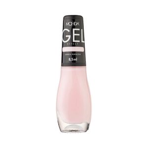 Esmalte Mohda Efeito Gel Rosa Natural