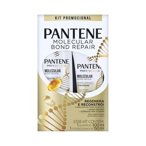 Kit Pantene Shampoo 300ml + Condicionador 150ml Molecular