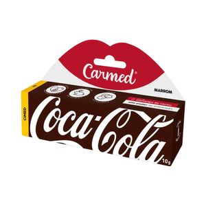 Hidratante Labial Carmed Coca-Cola Marrom
