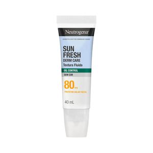 Protetor Solar Facial Neutrogena Sun Fresh Oil Control FPS 80 sem Cor 40ml