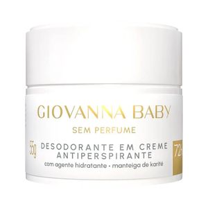 Desodorante Creme Giovanna Baby Sem Perfume 55g
