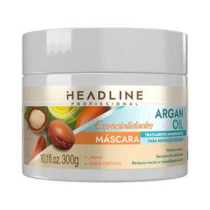 Máscara Capilar Headline Especialidades Argan Oil 300g