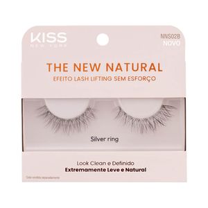 Cílios Postiços Kiss New York The New Natural Silver Ring