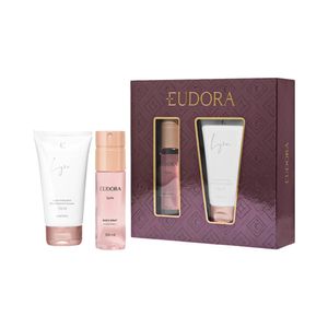 Kit Eudora Body Spray + Loção Corporal Lyra